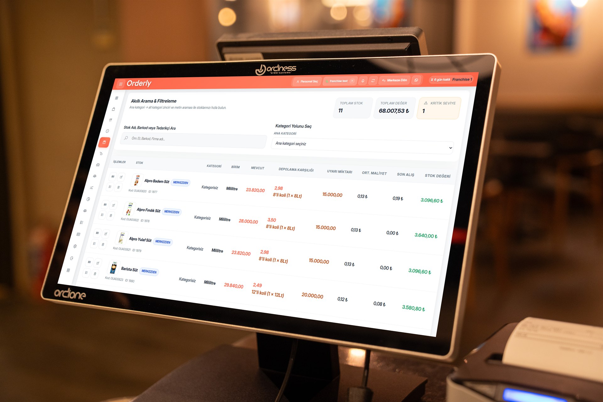 Restoran operasyonunda cozum detaylarini destekleyen goruntu